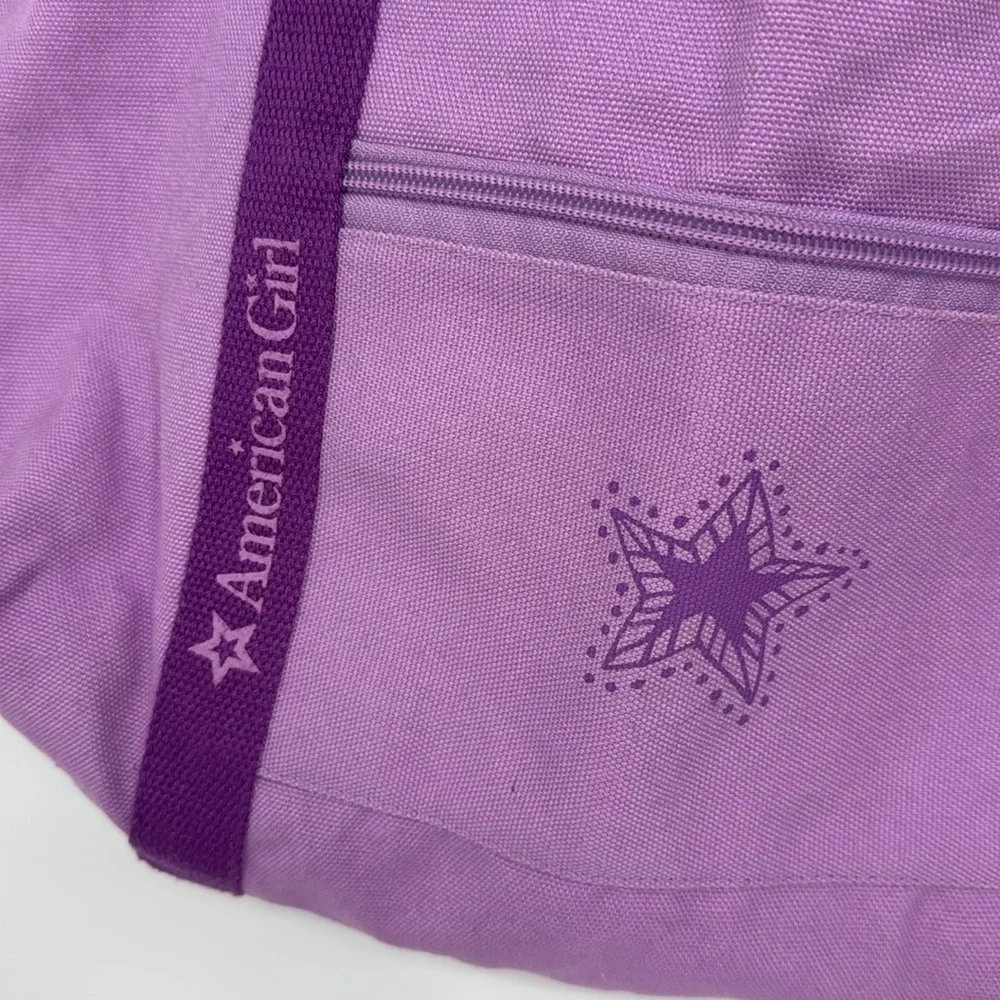 American Girl Purple book bag- If you can dream it, you can do it!
